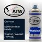 Preview: Chevrolet, Darkmoon Blue Metallic, WA428E / WA434E / WA433E: 400ml Sprühdose, von ATW Autoteile West.